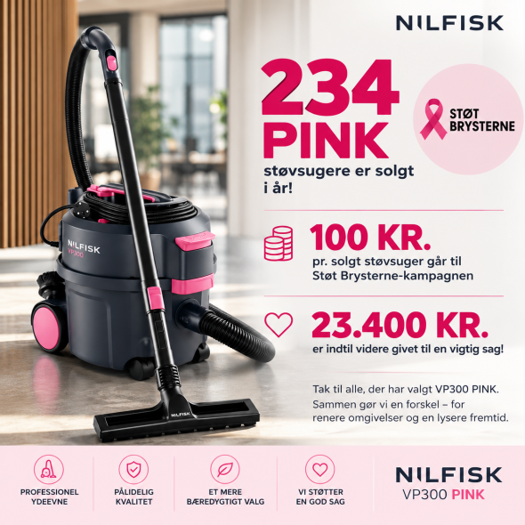 VP300 HEPA PINK St�vsuger