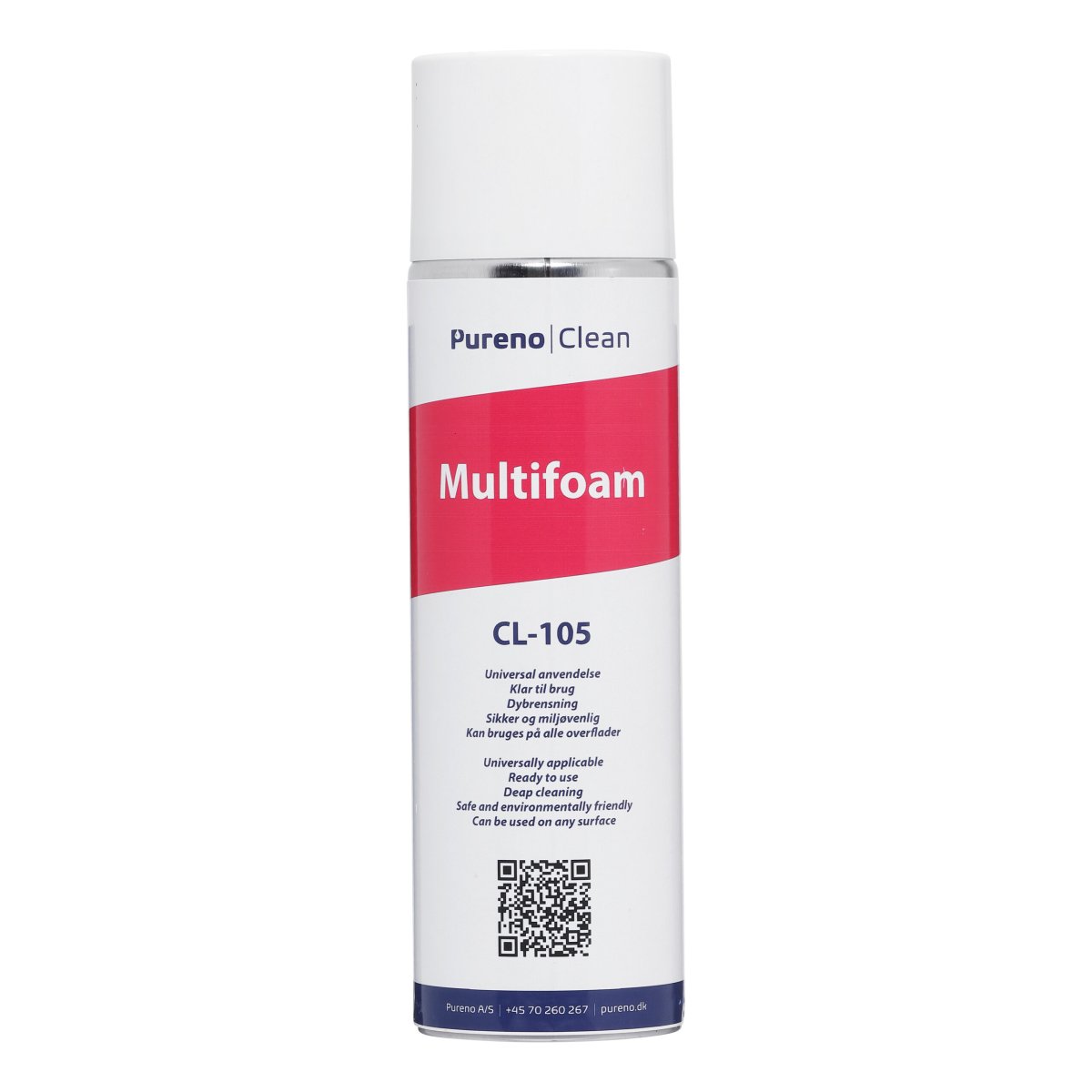 Skumrens MULTIFOAM Pureno 500 ml til overflader - Universal Rengøring ...