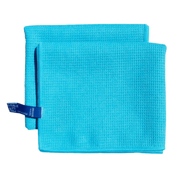  Performance Towel Blue 40x70 cm Waffel