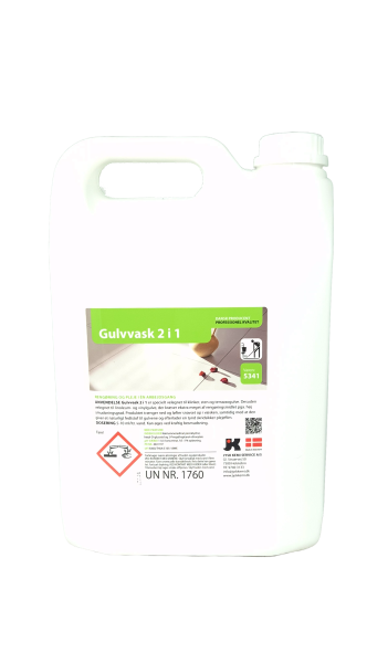 Gulvvask 2 i en med parfume 5 ltr