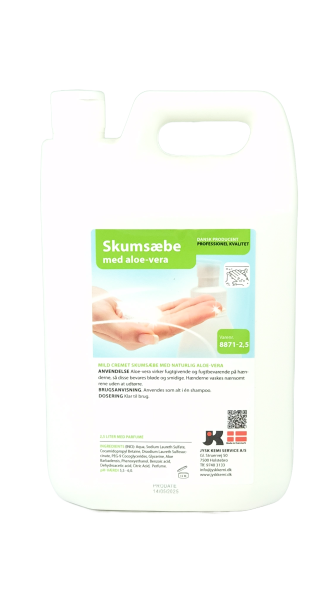 Skumsbe med parfume 2.5 ltr