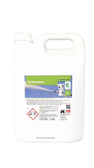 Extrarens Svanemrket, 5 liter
