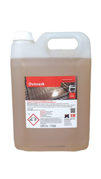 Ovnvask med rd farve 5 ltr