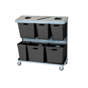 Affaldsvogn 6 x Kildesortering