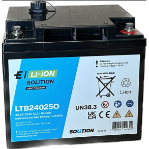 Exide 24V 25Ah 640W Lithium