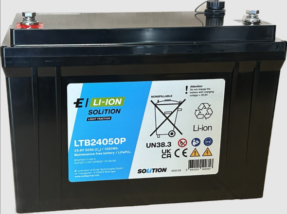 Exide 24V 50Ah 1280W Lithium