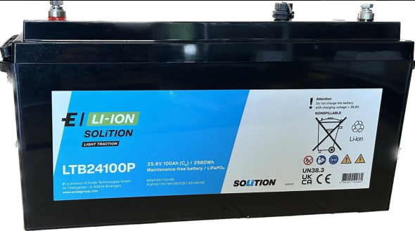 Exide 24V 100Ah 2560W Lithium