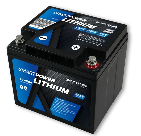 Lithium 12V 50Ah (640Wh) CS-Batteries