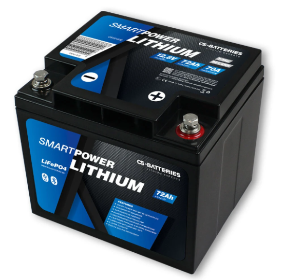 Lithium 12V 72Ah (921Wh) CS-Batteries