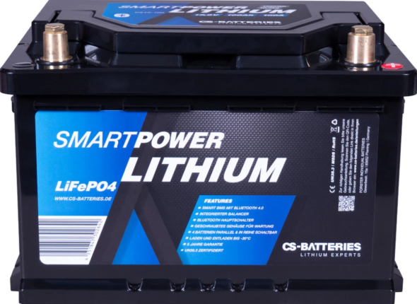 Lithium 12V 100Ah (1280Wh) CS-Batteries