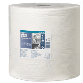 Tork Aft�rringspapir Plus Hvid W1 2 lags #130040