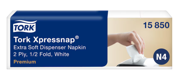 Tork Serviet Universal til borddispenser N4  2-Lags, 8000 stk