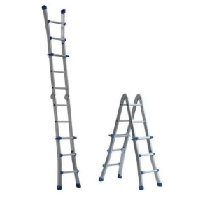 Teleskopstege alu 4x6 steg 6,4 meter