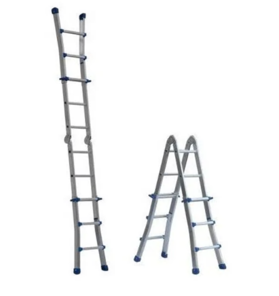 Teleskopstege alu 4x6 steg 6,4 meter