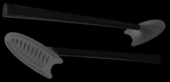 Toalettborste 3:e generationens borstl�sa borste f�r utbyte svart ( 1 STK ) 