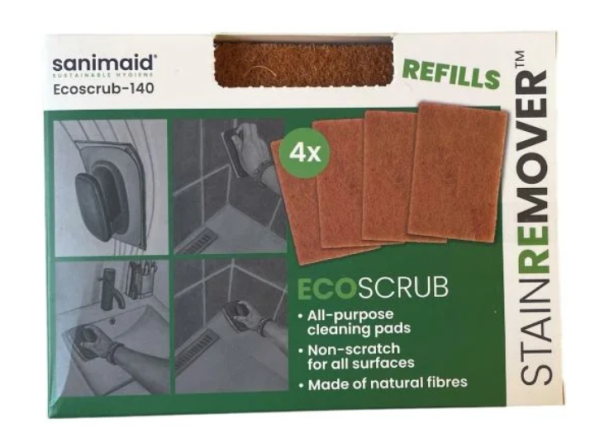 ECOscrub. NATUR 140*100 mm 4-st per ask