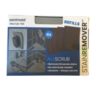 ALLscrub. 140*100 mm. 4 st per ask GR�