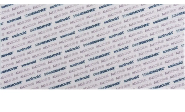 ALLscrub. 250*125 mm. 1 st i blisterp�se GR�