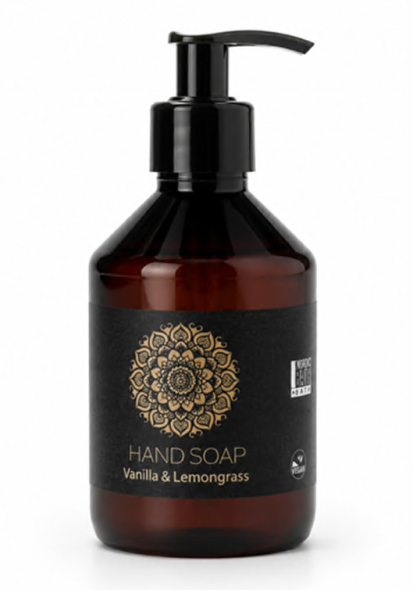 H�nds�be 500 ml med parfume lemongrass