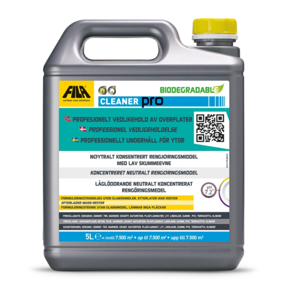 Fila Cleaner Pro vedligeholdelse 5 L