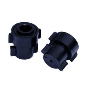 Quick-Release B�rstedyser QR Rundstr�ledyse 2,0 mm. (Sort)