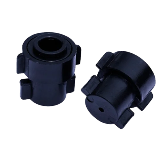 Quick-Release B�rstedyser QR Rundstr�ledyse 2,0 mm. (Sort)