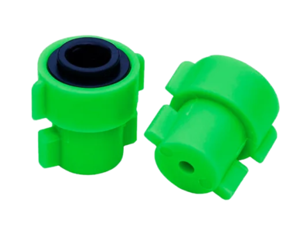 Quick-Release B�rstedyser QR Rundstr�ledyse 3,0 mm. (Gr�n)