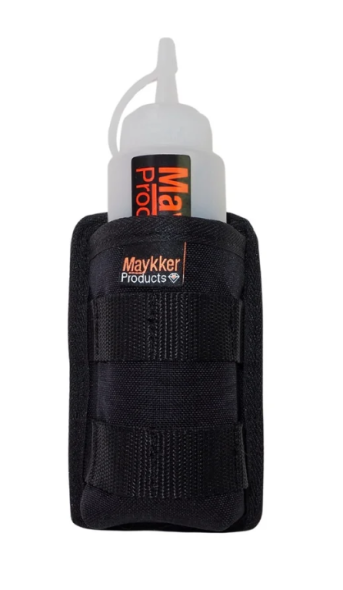 Small flaskeholder med lille flaske maykker