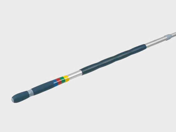 Teleskopskaft Vario, bl�, 100-180 cm