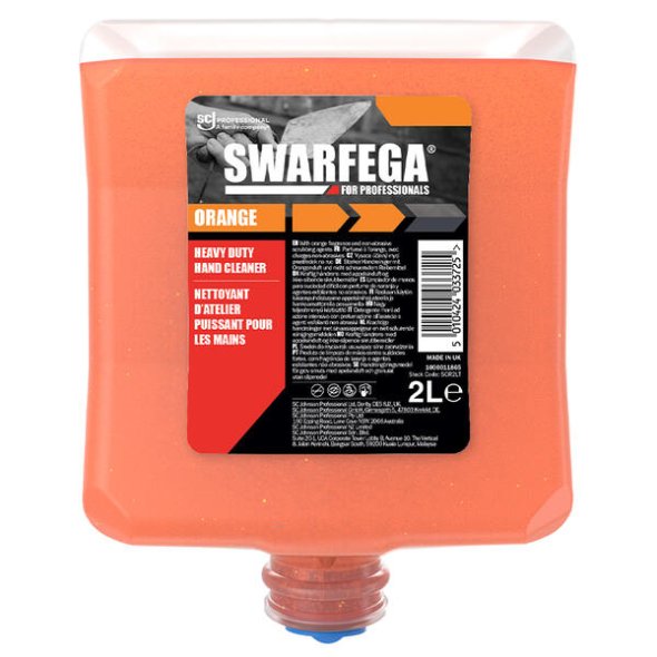 Deb h�ndrens Swarfega Orange m/farve & parfume 2000 ml 