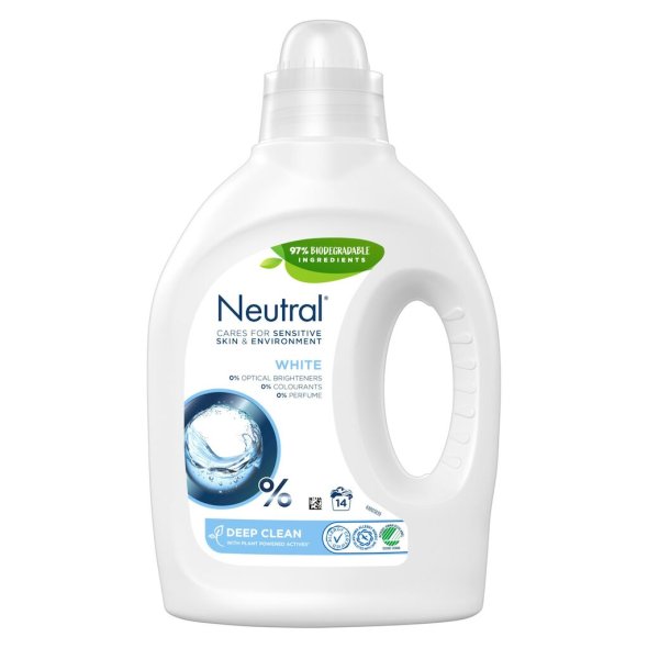 Neutral Flydende Vaskemiddel, Hvid 0.7L