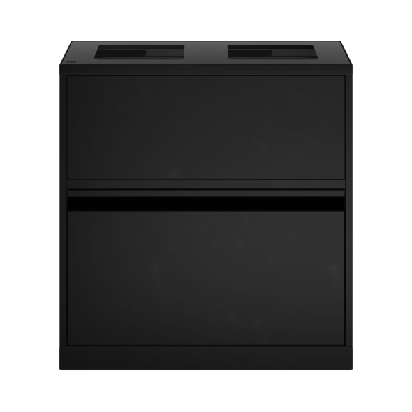 Bica Model 880 Affaldssortering 80 liter Op til 11 fraktioner Sort