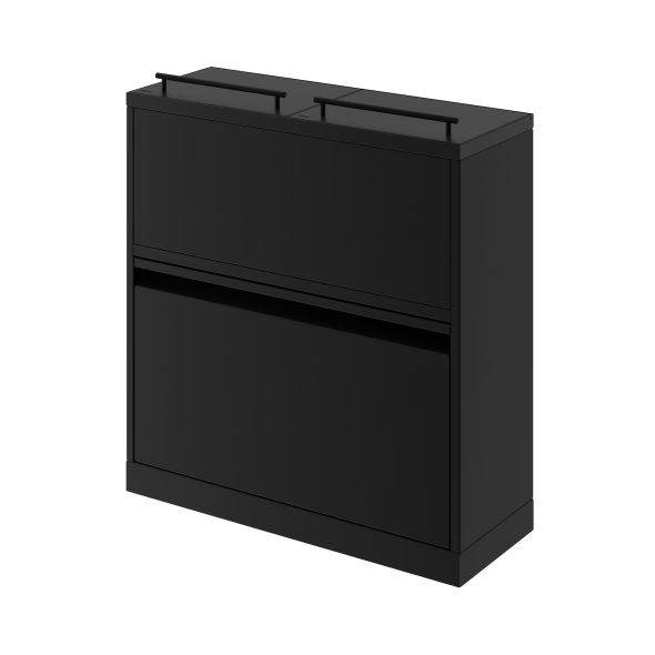 Bica Model 881 Affaldssortering 80 liter Lftelg/Op til 11 fraktioner Sort