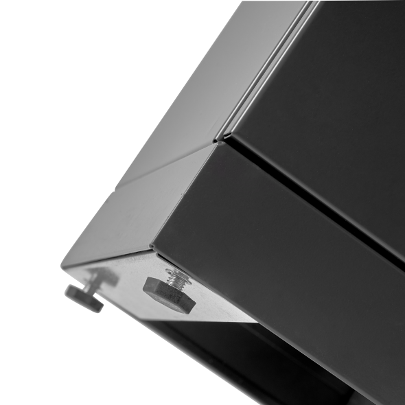 Bica Model 886 Affaldssortering 2x45 liter Lftelg/bent indkast Antracit