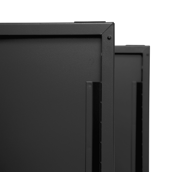 Bica Model 888 Affaldssortering 2x65 liter bent/papir indkast Sort