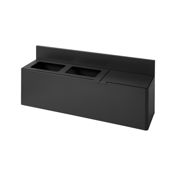 Bica Model 911 Affaldssortering 3x20 liter Lftelg/vghngt Antracit