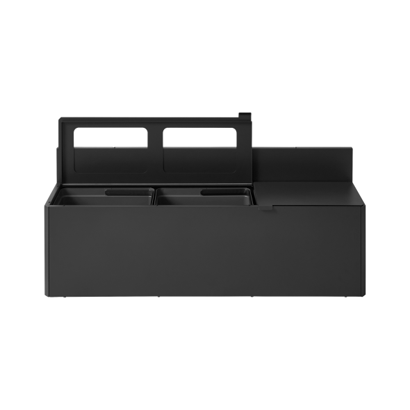 Bica Model 911 Affaldssortering 3x20 liter Lftelg/vghngt Antracit