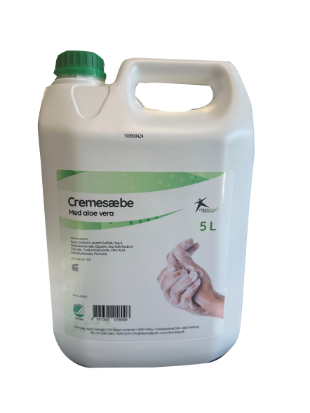 Cleanstep Cremesbe med Aloe Vera 5 liter