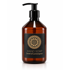 H�nds�be 500 ml med parfume lemongrass