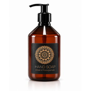 Hand Soap brun Granat�bleduft 500 ml h�nds�be