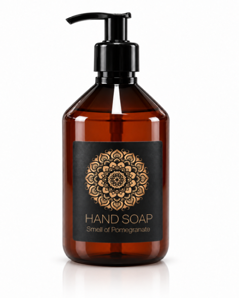 Hand Soap brun Granat�bleduft 500 ml h�nds�be