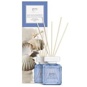 Duft flakon, ipuro, med Sunny Beach Time duft inkl. pinde, 200 ml