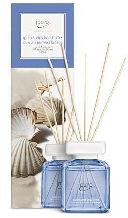 Duft flakon, ipuro, med Sunny Beach Time duft inkl. pinde, 200 ml