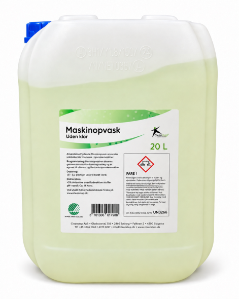 Maskindisk Utan klor 25 kg Brilliant