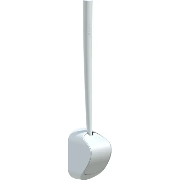 Paris v�ggmodell med lock toalettborste Vit