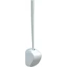 Paris v�ggmodell med lock toalettborste Vit