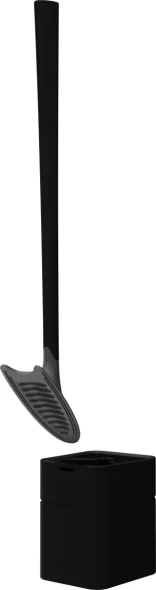 Stockholm V�ggmonterad + golvst�ende TOALETTBORSTE  SVART