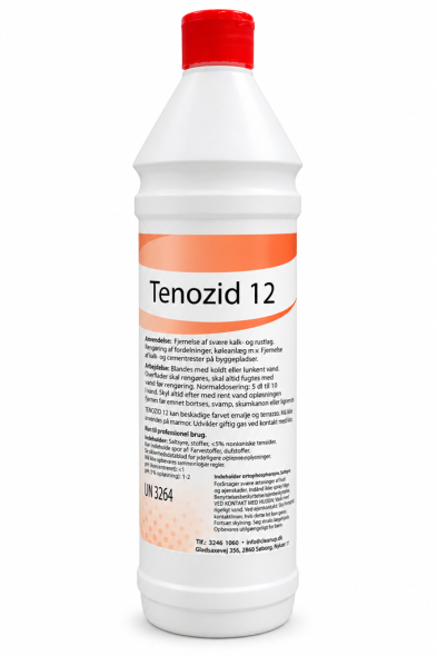 Tenozid 12  1 ltr kalkfjerner