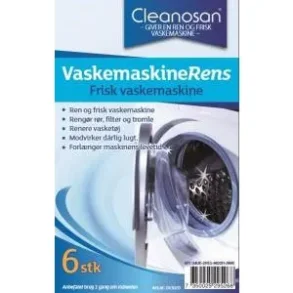 Cleanosan maskinrense tabs 6 stk/pak