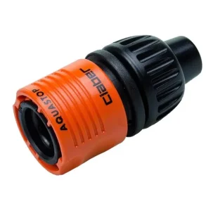 Gardena type hun t/ slangekobling, 8 mm, med endestop